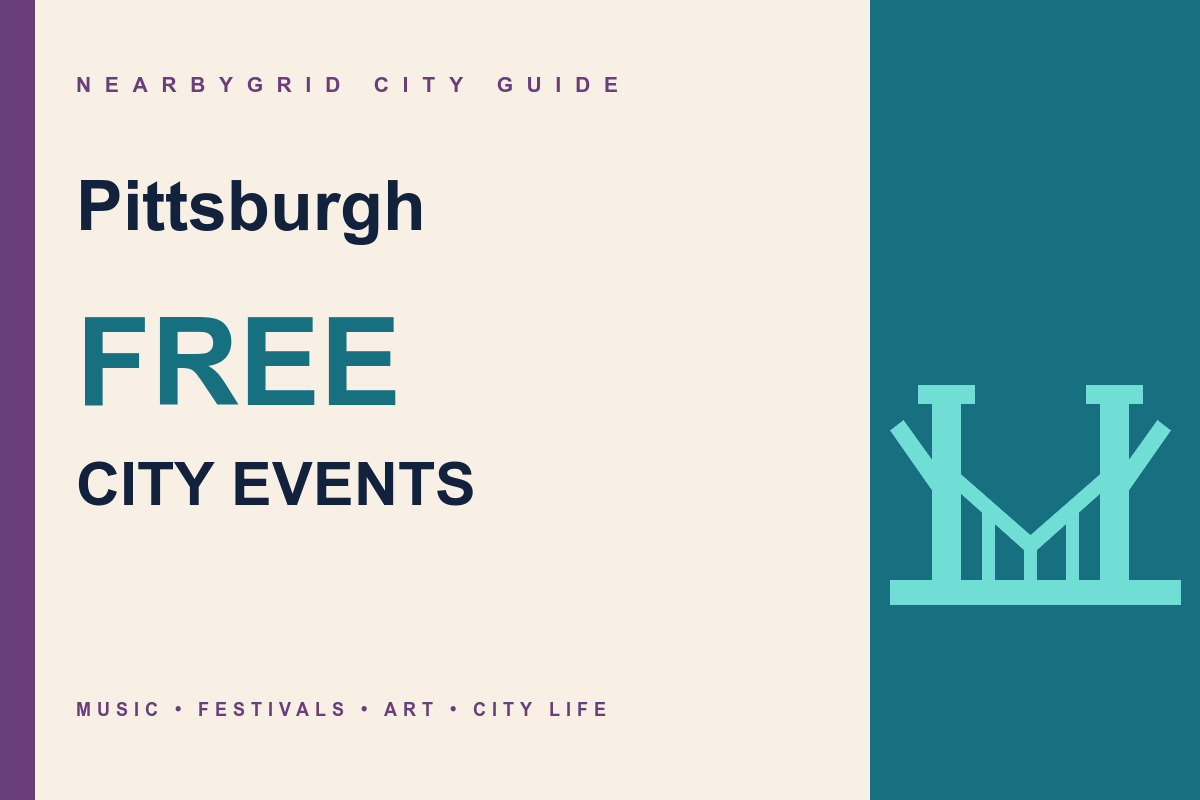 Pittsburgh FREE City Events