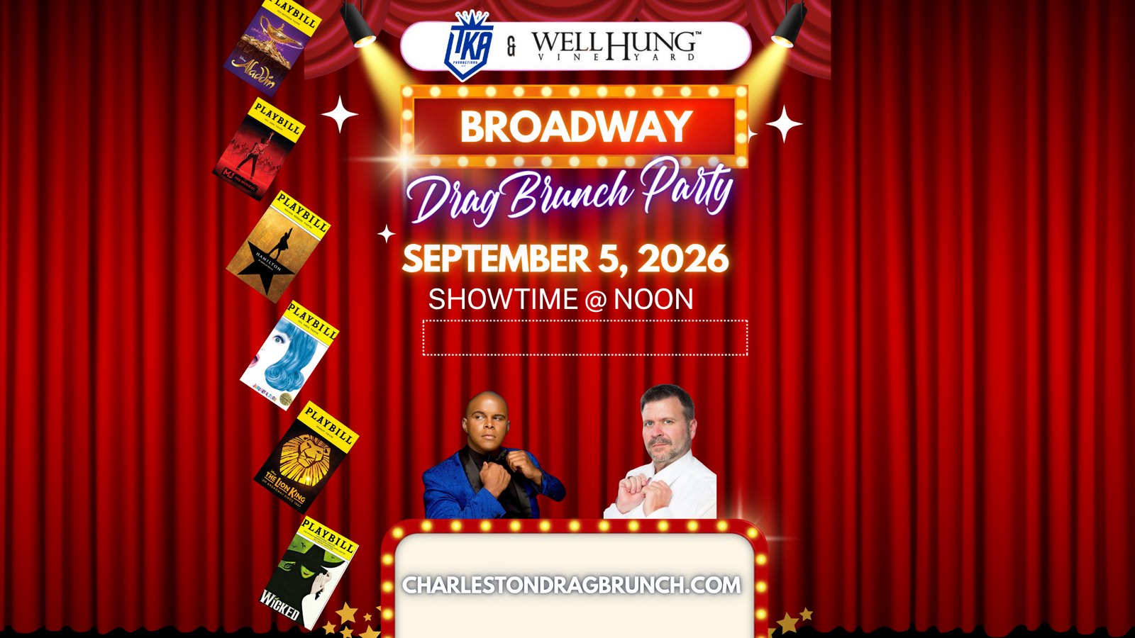 Charleston Drag Brunch: Broadway Party