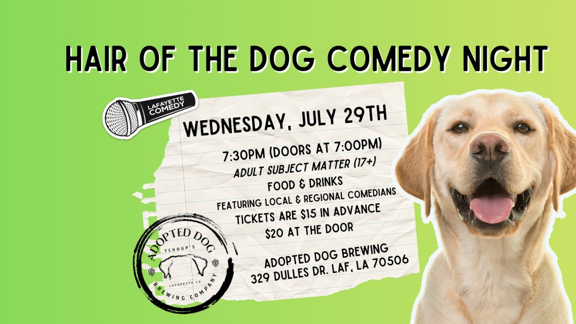 Hair of the Dog Comedy Night