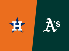 Astros at Athletics