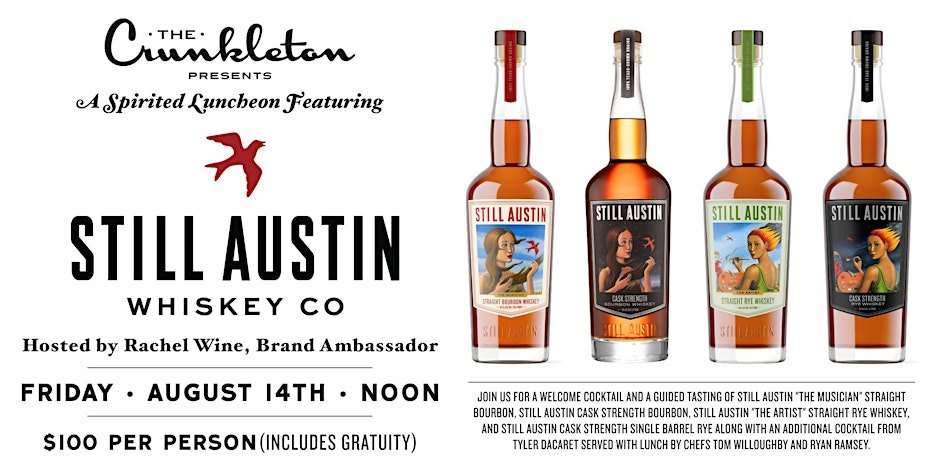 A Spirited Luncheon Featuring Still Austin Whiskey Co.