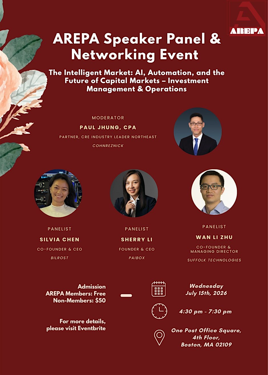 AREPA Speaker Panel and Networking Event