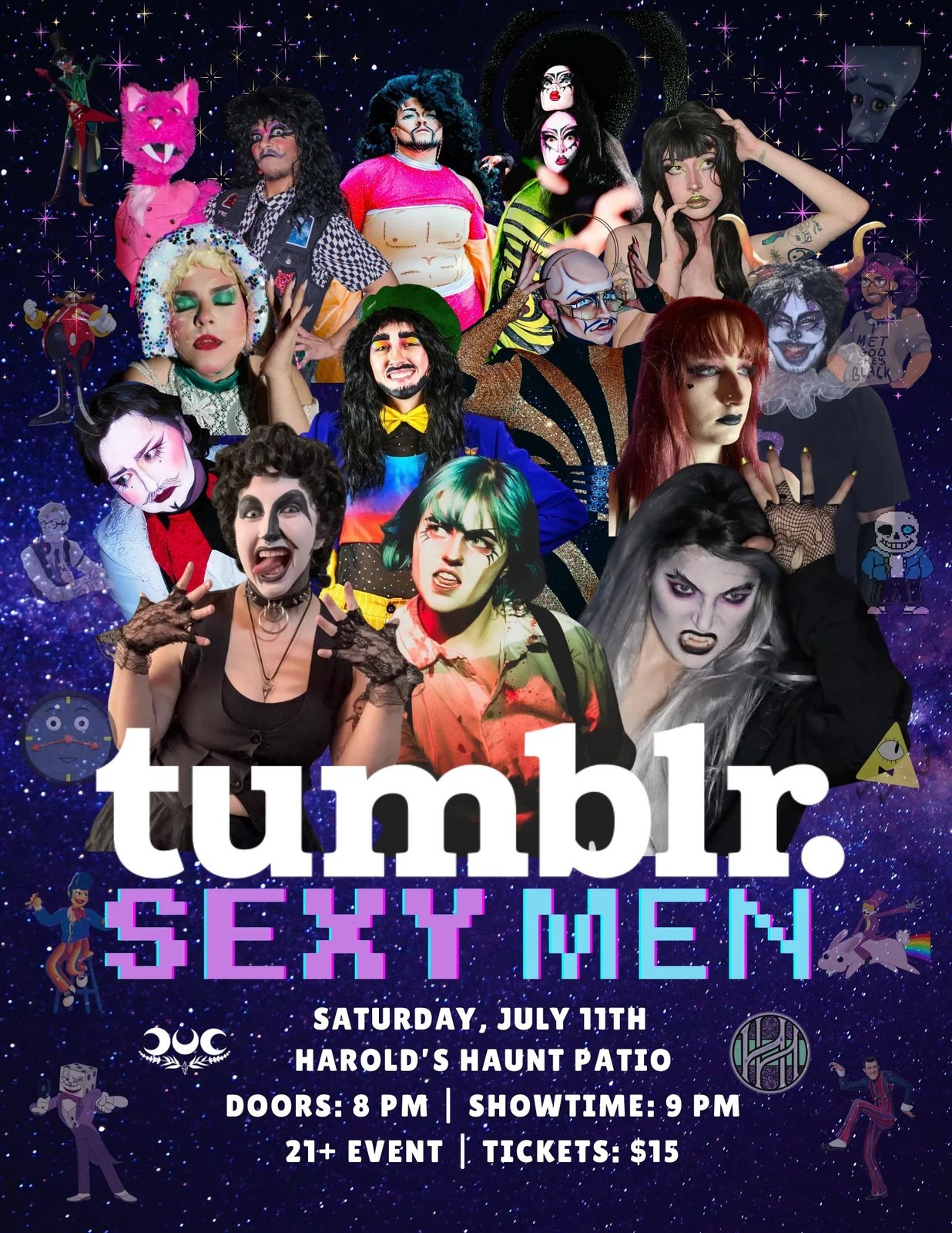 The Tumblr Sexymen Drag Show