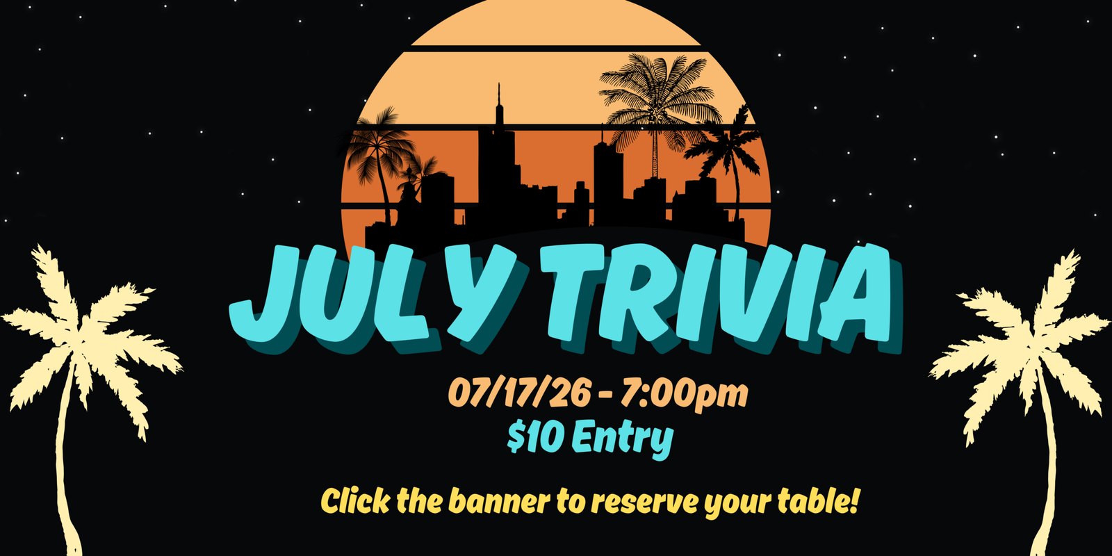 July Trivia / Trivia League