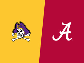 East Carolina at Alabama