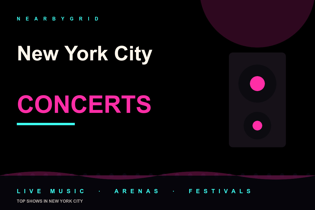 Top New York City Concerts