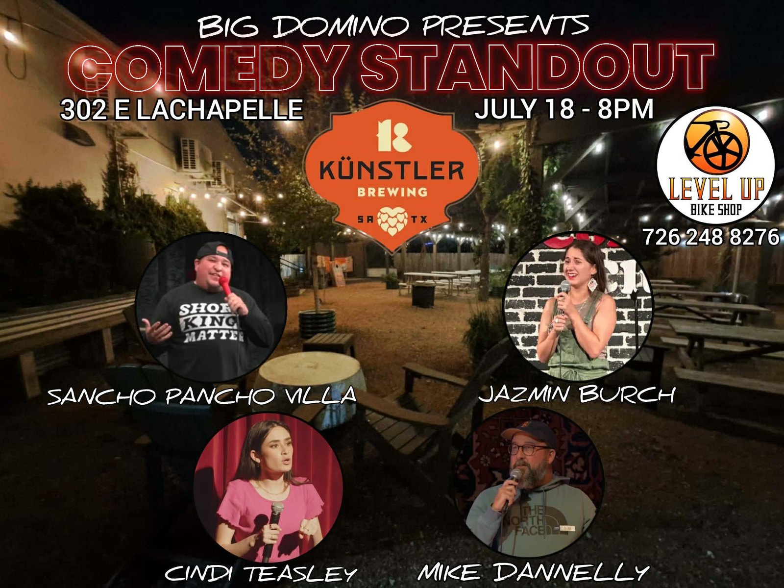 Comedy Standout at Künstler Brewing