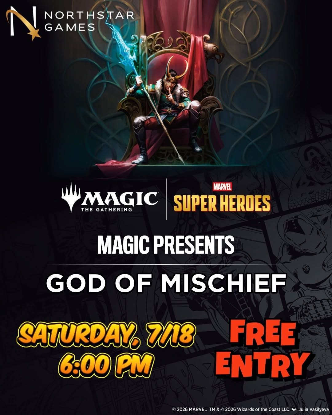 MTG x MSH - God of Mischief