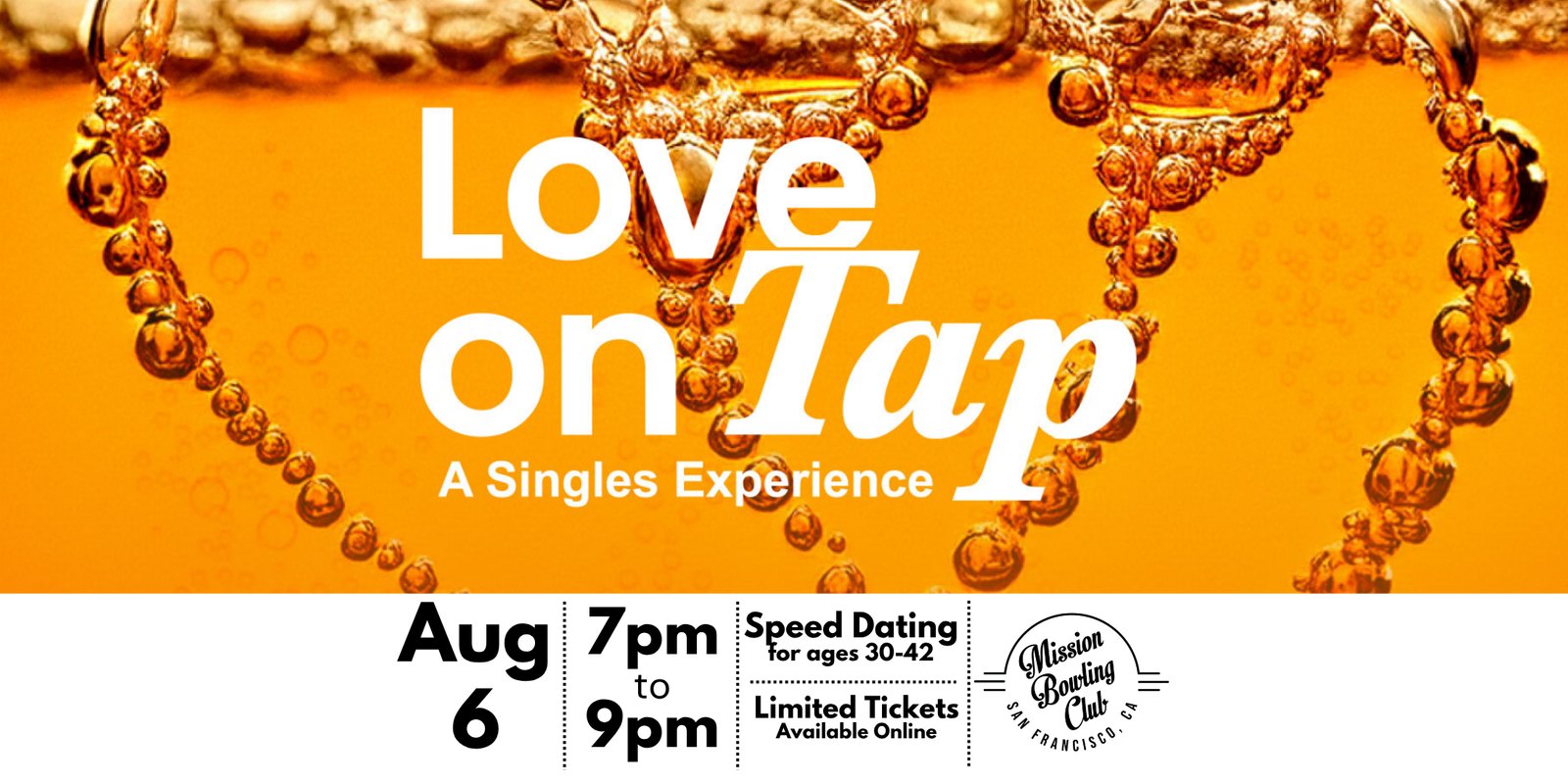 Speed Dating at Mission Bowling Club