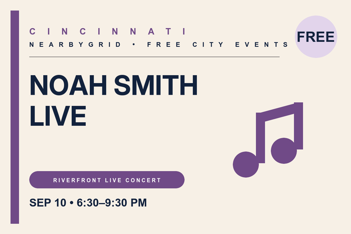 FREE Cincinnati: Rockin' the Roebling — Noah Smith