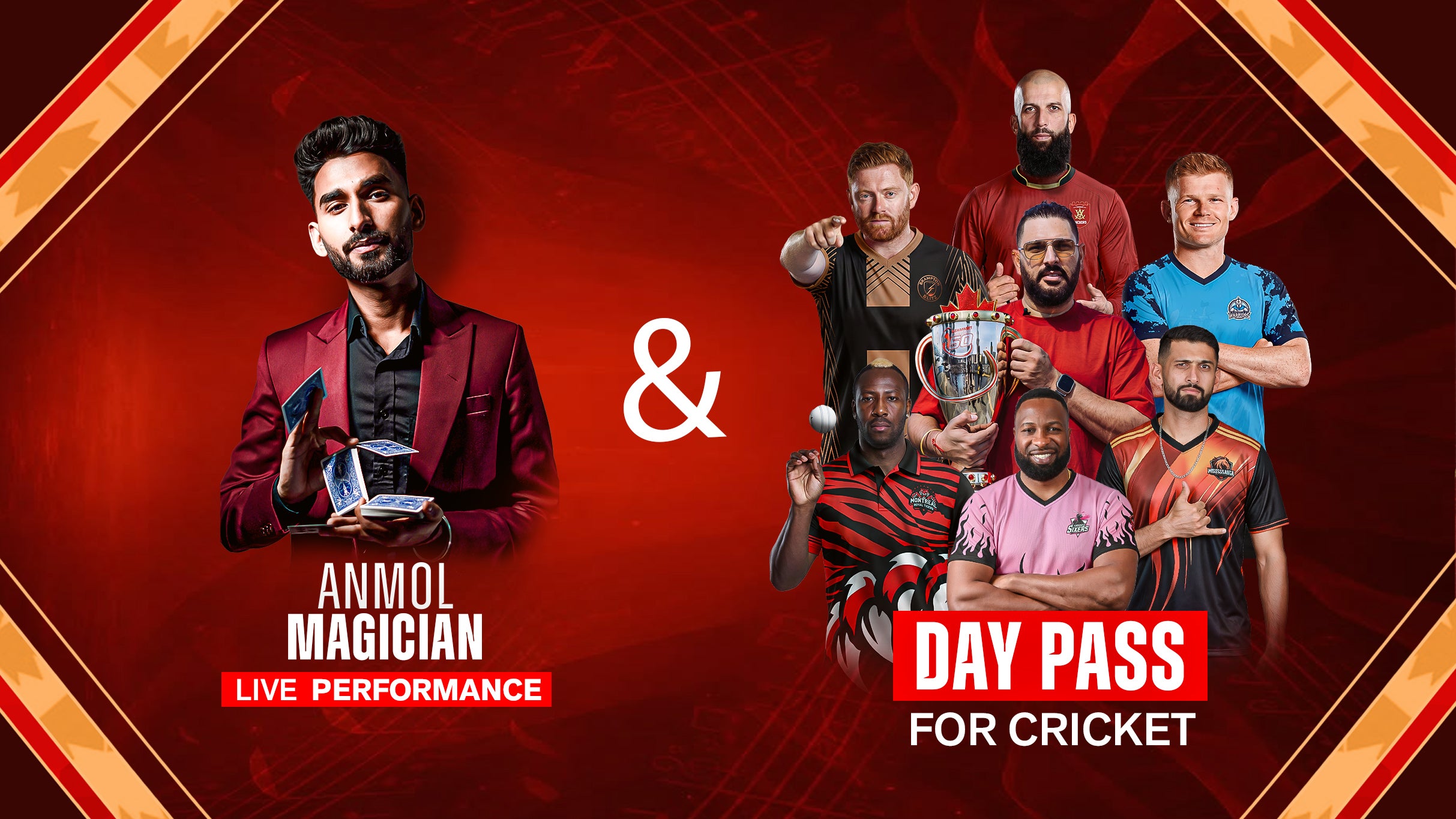 Canada Super60 - 4 Matches + Live Magic Show ft. Anmol Magic
