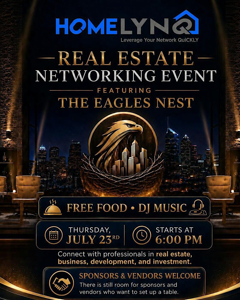 HomeLYNQ Real Estate Networking Event