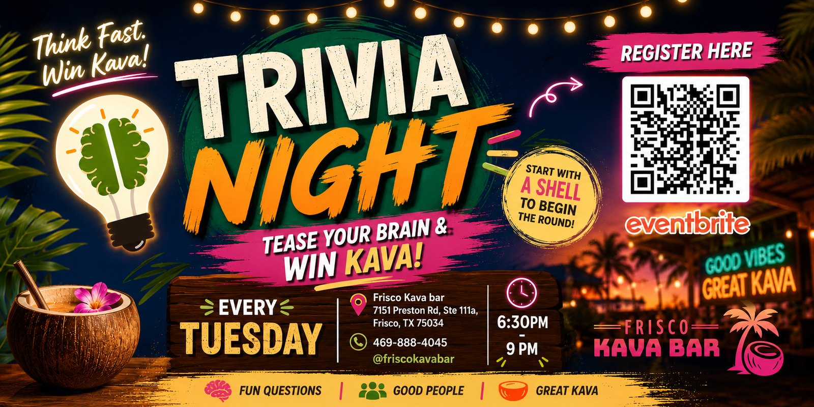 Trivia Night at Frisco Kava Bar