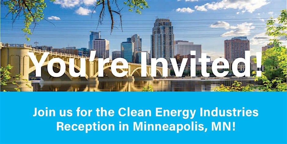 Clean Energy Industries Reception Minneapolis