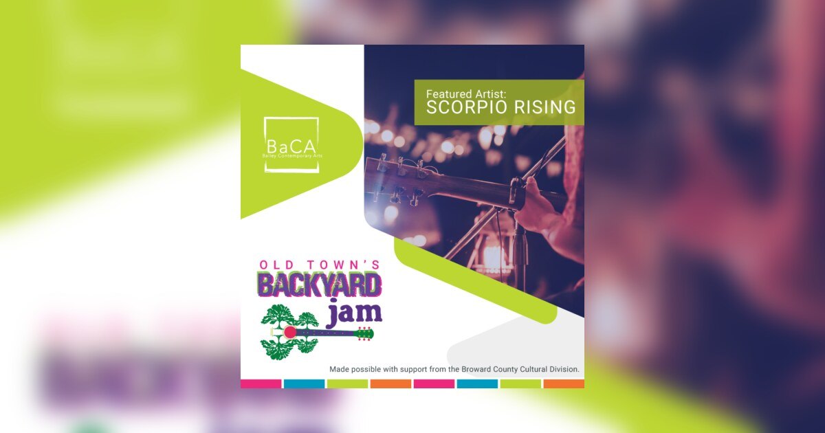 Old Town's Backyard Jam Concert Series - Scorpio Rising