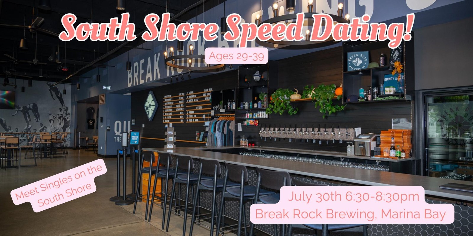 South Shore Speed Dating! Ages 29-39