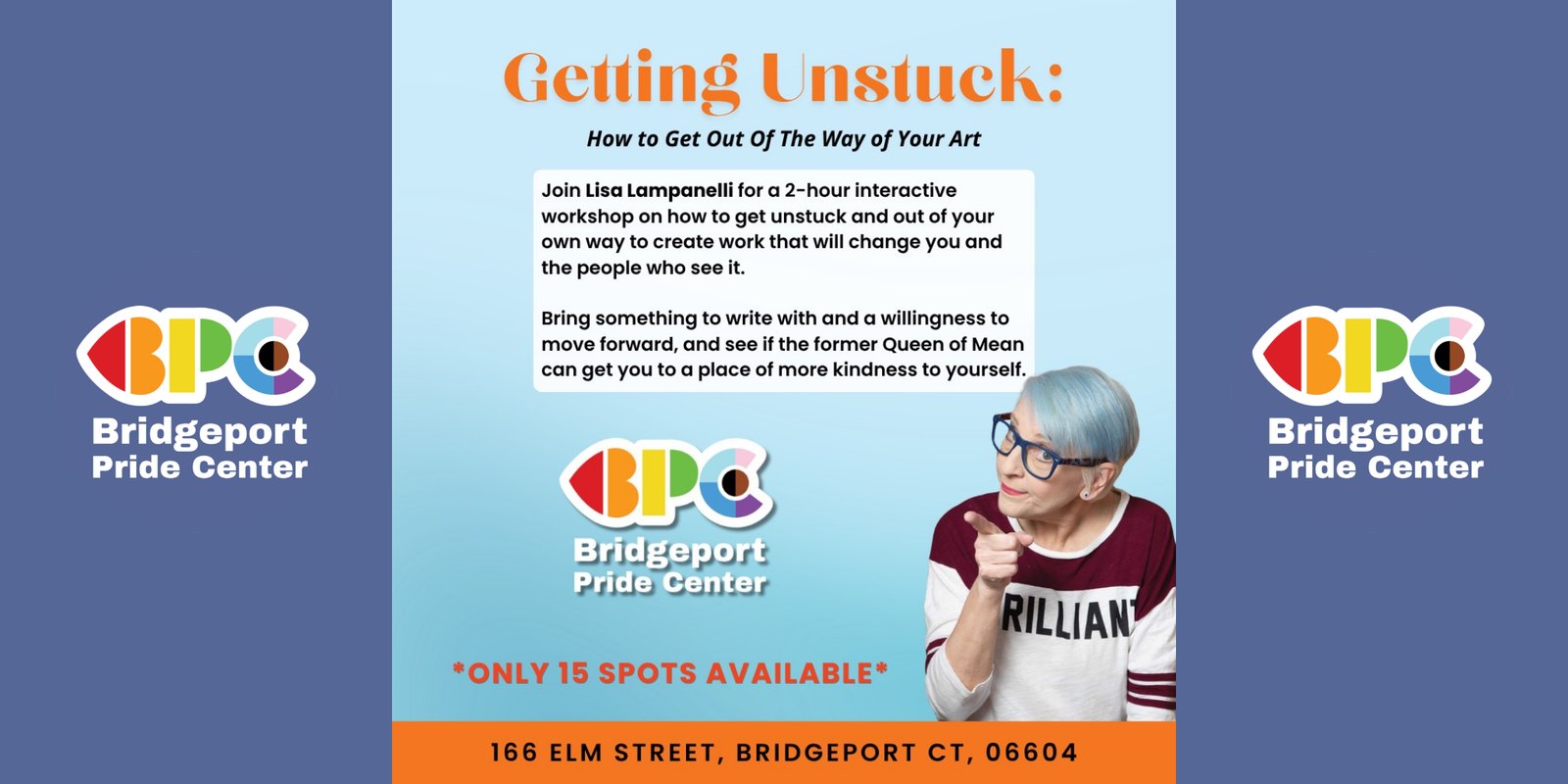 Getting Unstuck With Lisa Lampanelli
