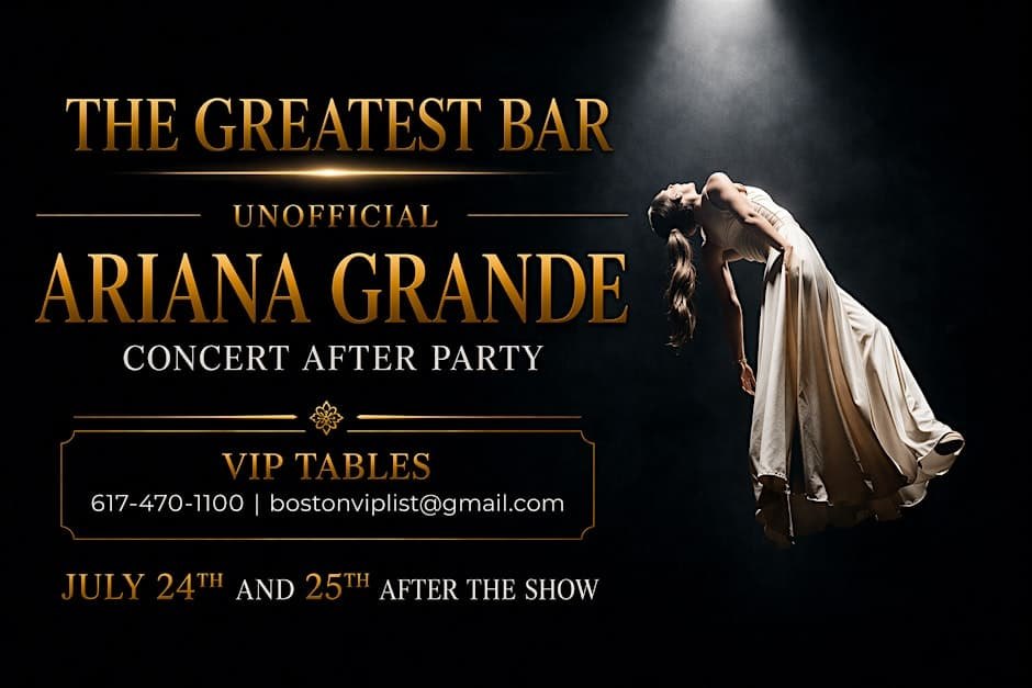 Ariana Grande Unofficial After Party at The Greatest Bar