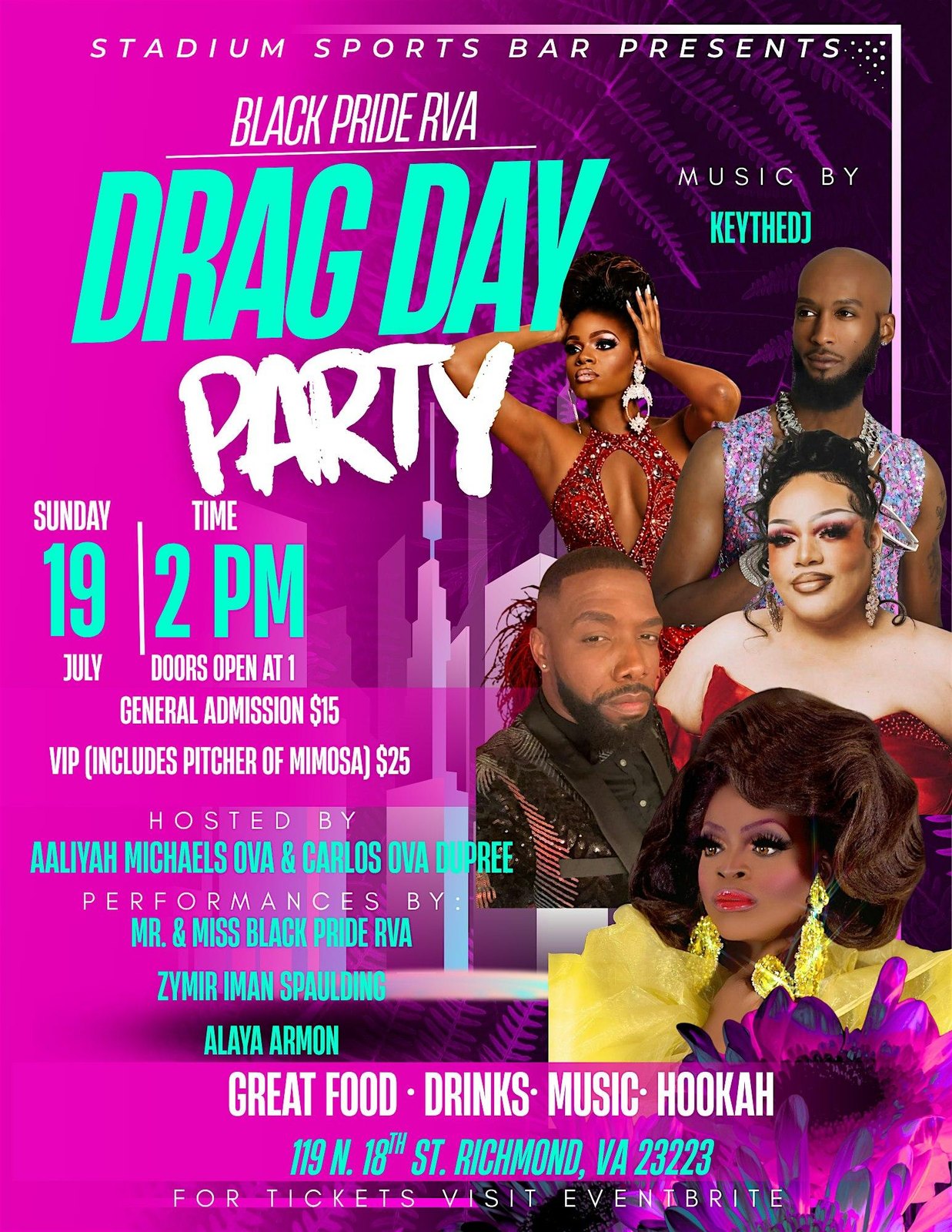 Black Pride RVA Drag Day Party