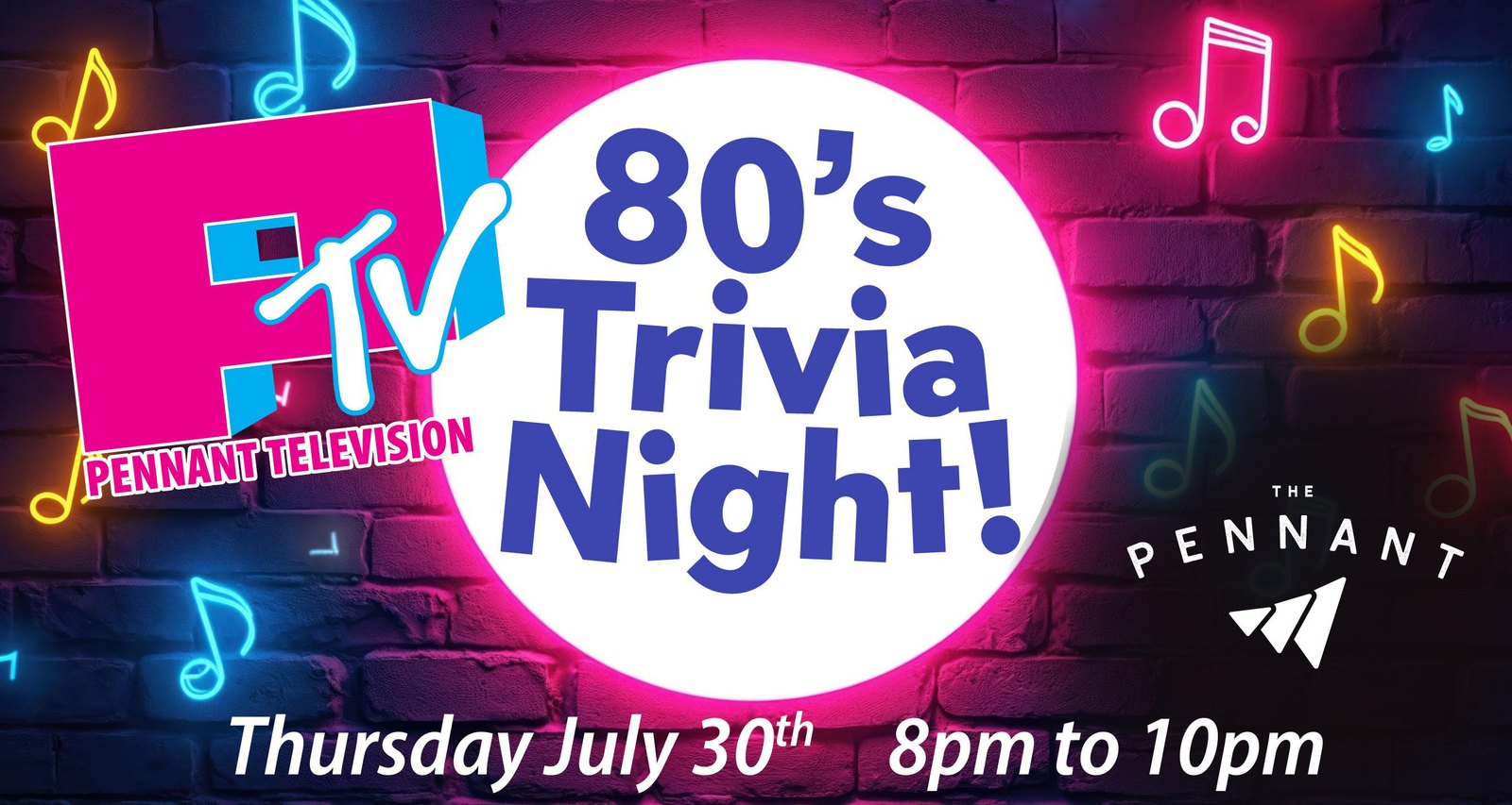 Totally Awesome '80s Trivia Night