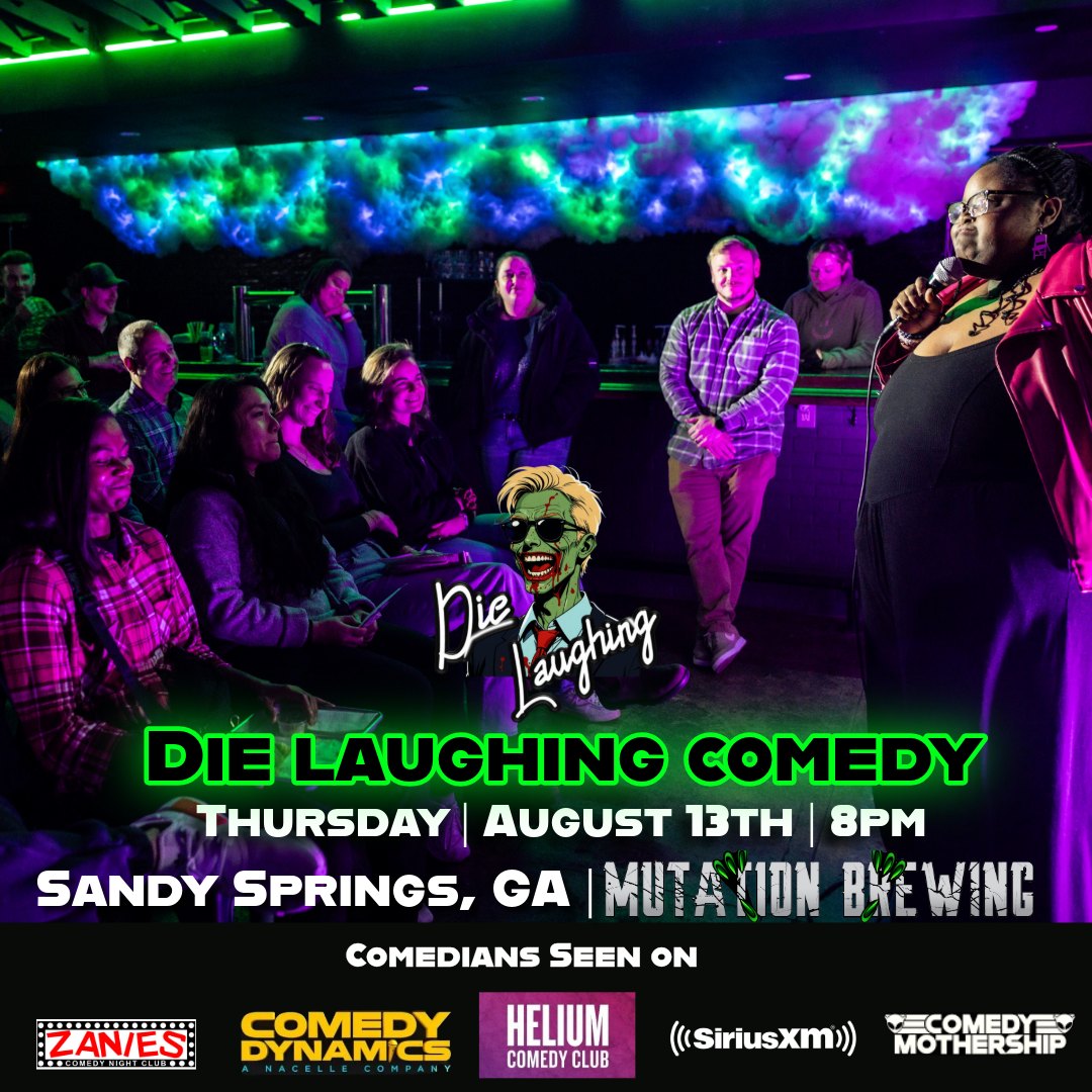 Die Laughing Comedy @ Mutation Brewing