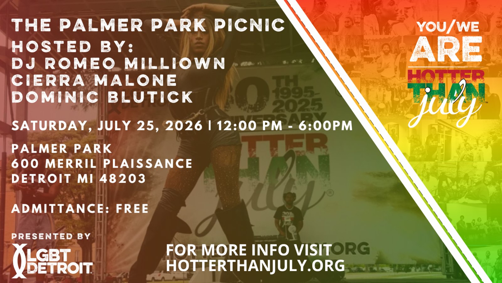 Hotter Than July Palmer Park Picnic: Royal Rumble Edition