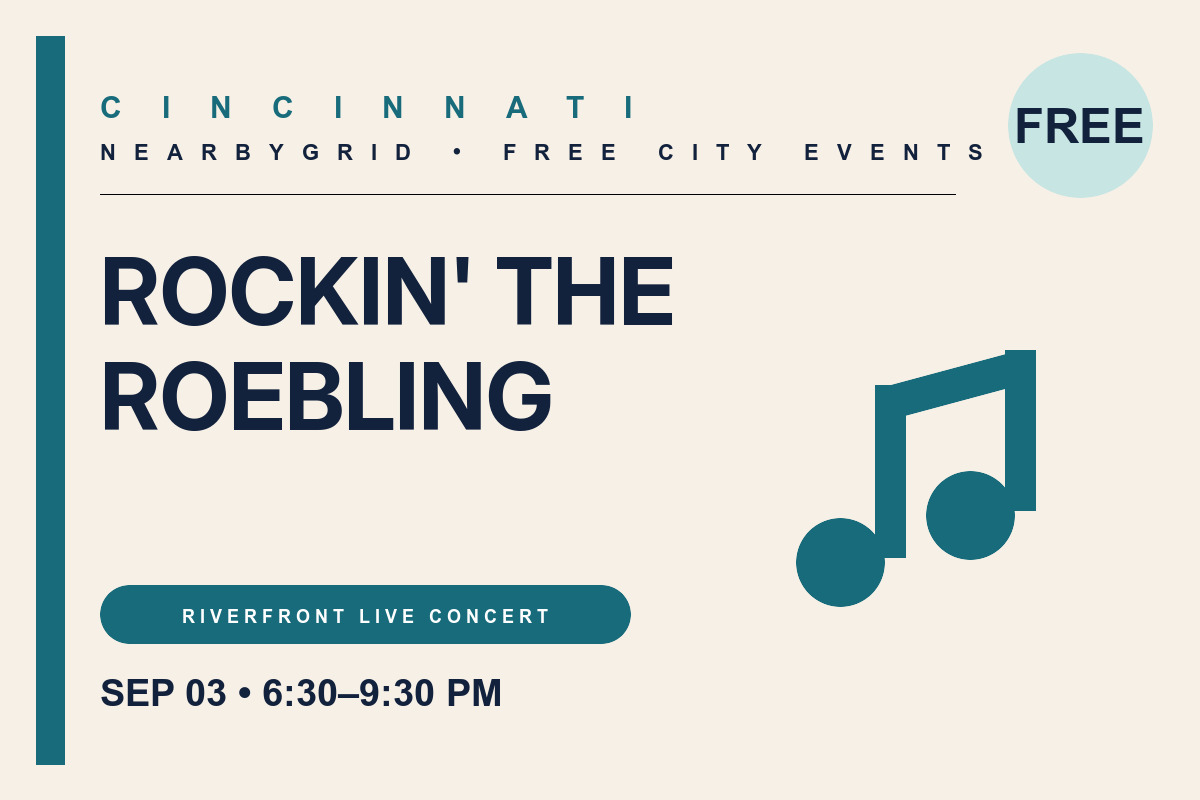 FREE Cincinnati: Rockin' the Roebling — Strange Love