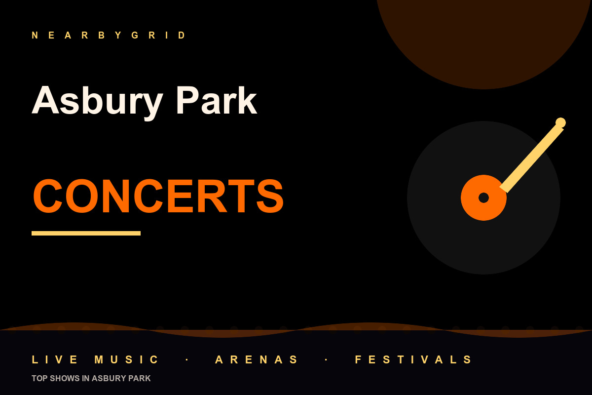 Top Asbury Park Concerts
