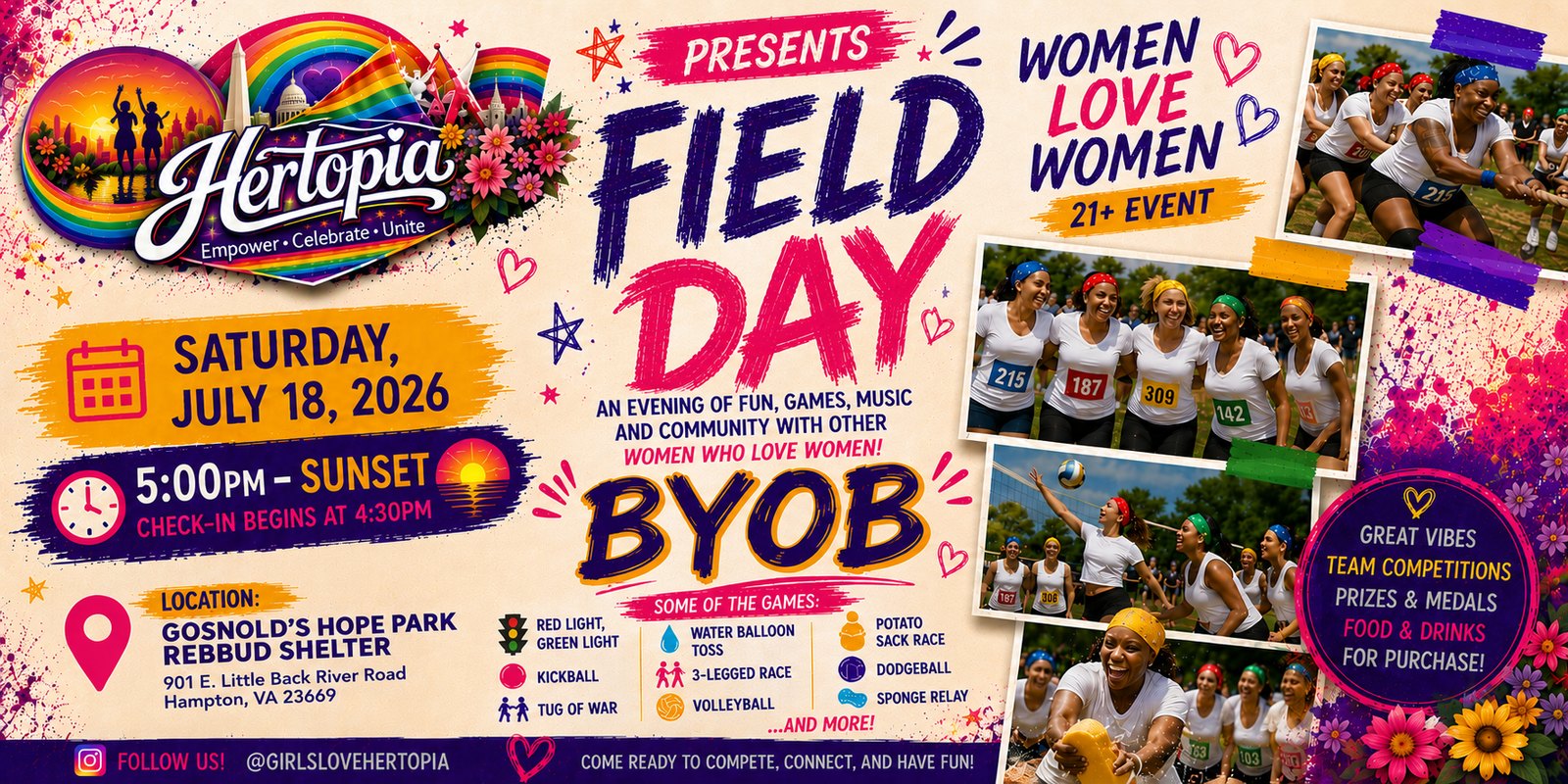 Adult Field Day: Lesbian Edition