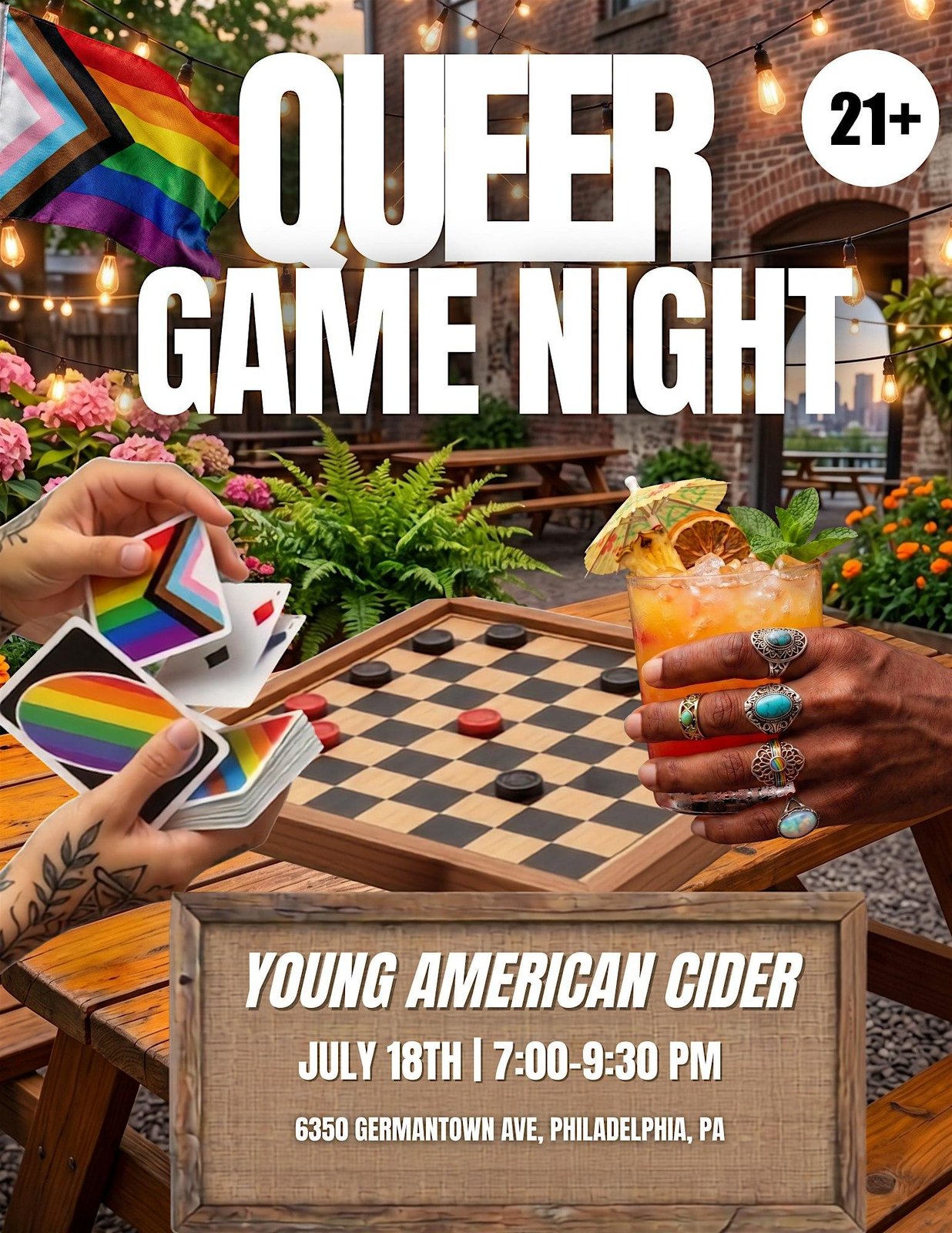 Queer Game Night: July Edition