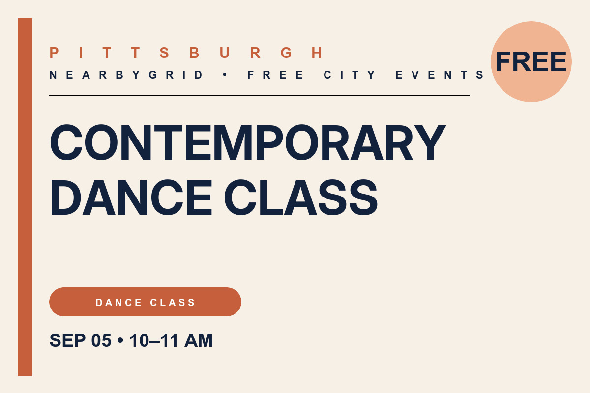 FREE Pittsburgh: Contemporary Dance with Pittsburgh Ballet Theatre