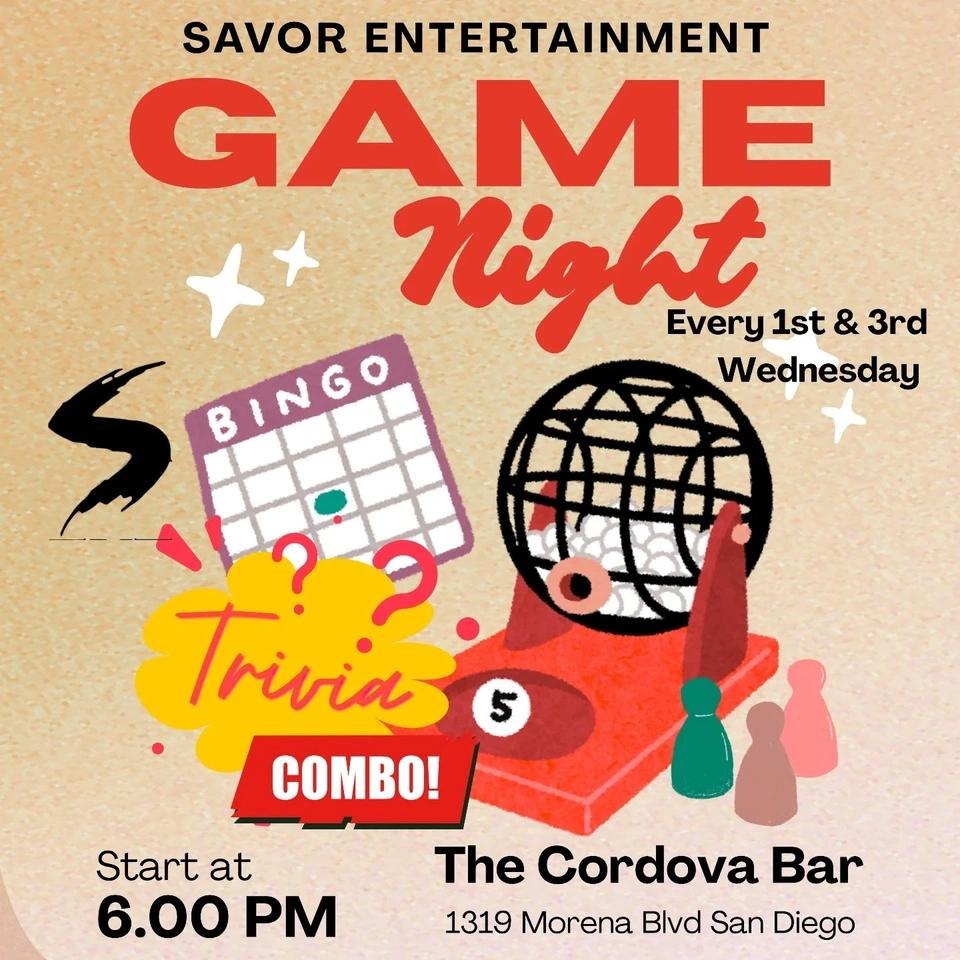 Bingo & Trivia Game Night
