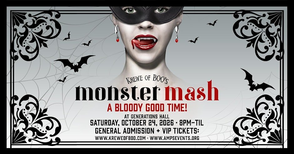 Krewe of Boo presents Monster Mash 2026