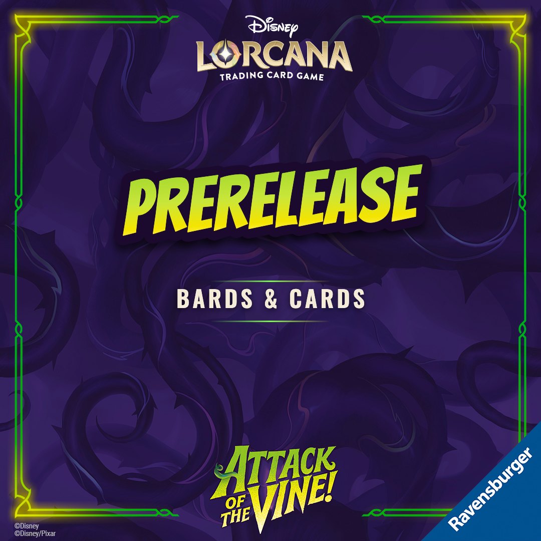 Disney Lorcana: Attack of the Vine Prerelease