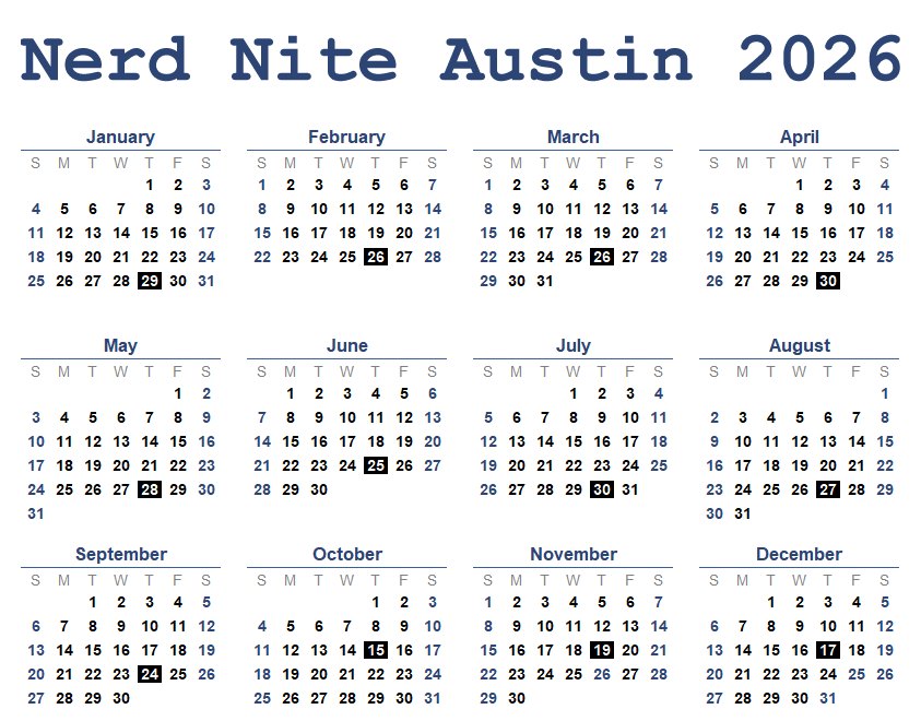 Nerd Nite Austin #184