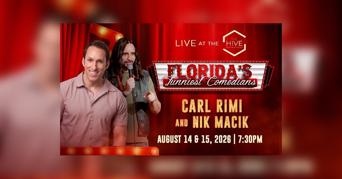 Florida's Funniest Comedians - Carl Rimi and Nik Macik