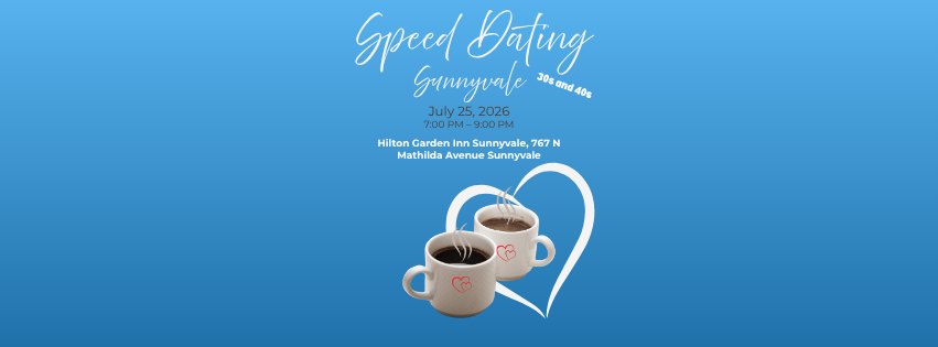 Speed Dating 30s/40s Sunnyvale