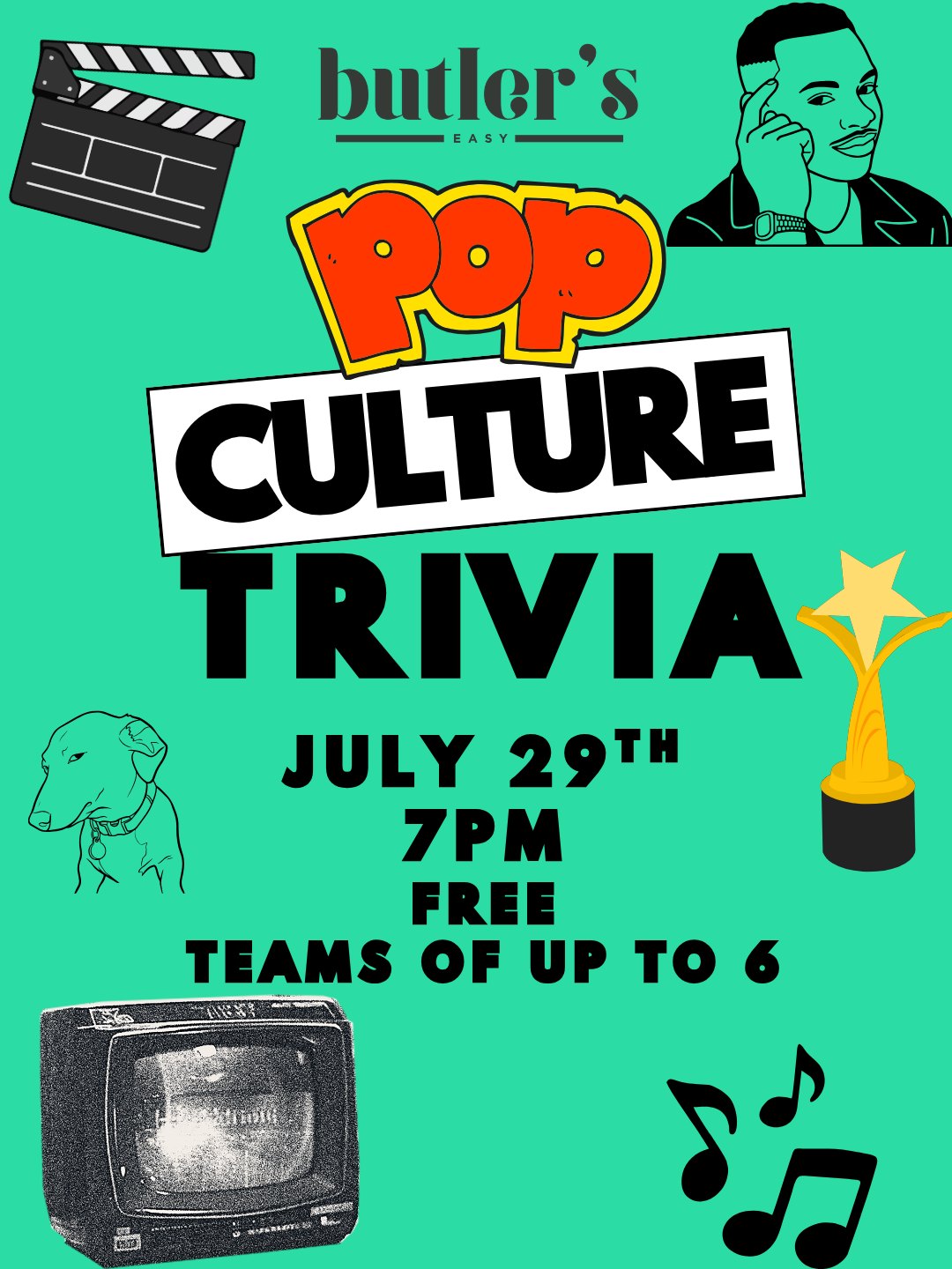 Ultimate Pop Culture Trivia at Butler's Easy