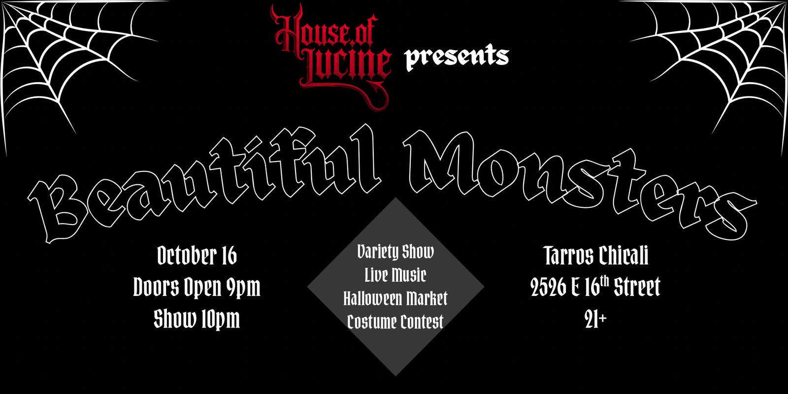 Beautiful Monsters: Drag & Burlesque Variety Show