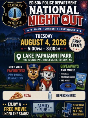 Edison Police Department National Night Out