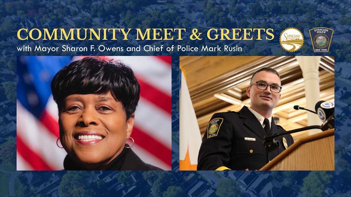 Community Meet and Greet with Mayor Owens and Chief Rusin