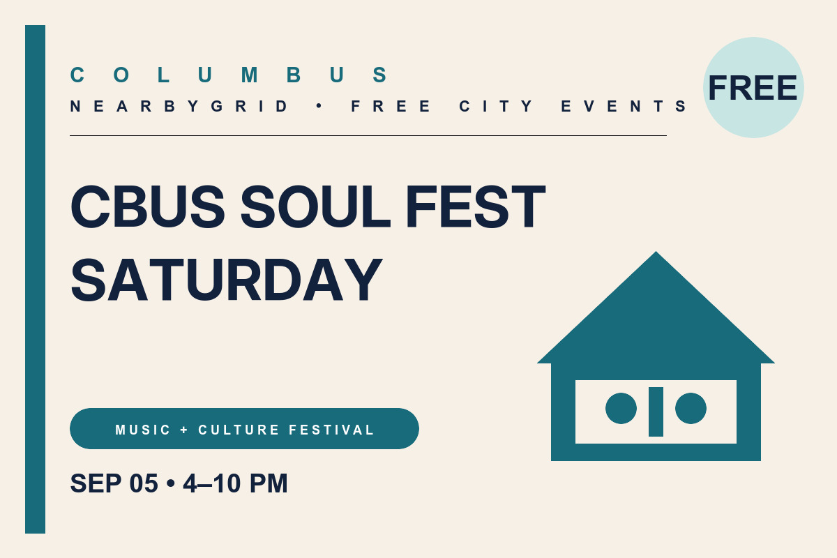 FREE Columbus: CBUS Soul Fest — Saturday