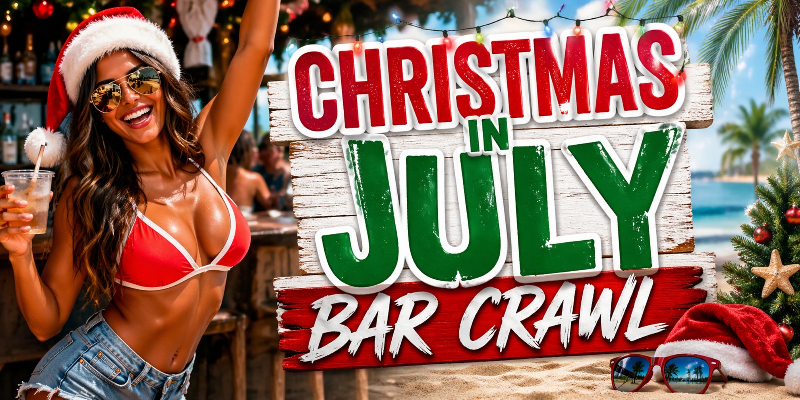 St. Louis Christmas in July Bar Crawl 2026
