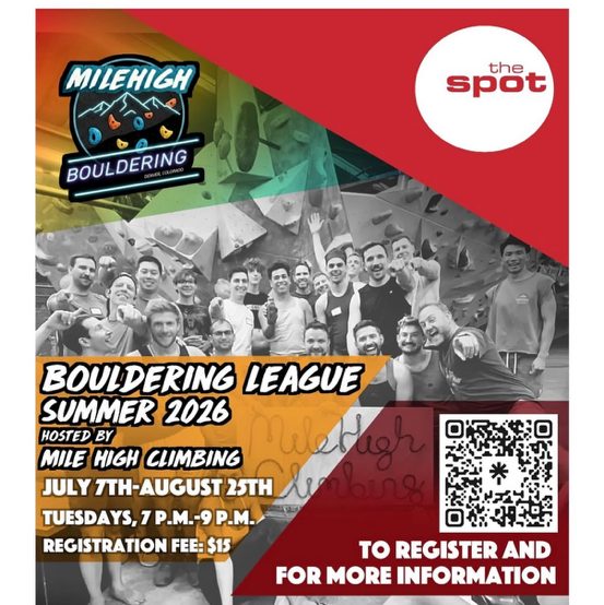 Summer 2026 Bouldering League