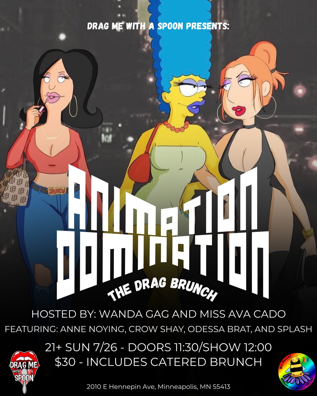 Animation Domination Drag Brunch