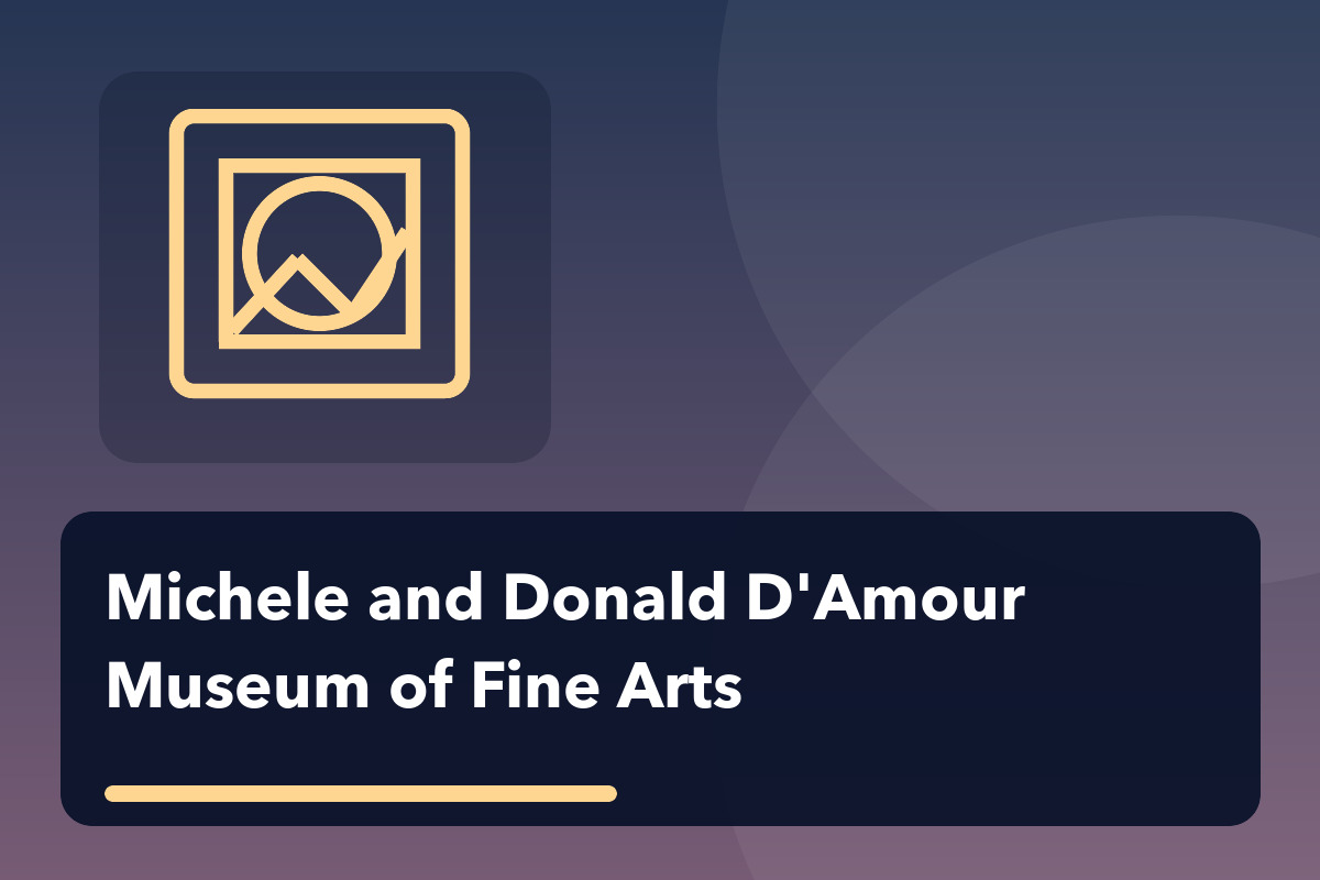 Free First Wednesday at Michele and Donald D'Amour Museum of Fine Arts