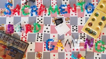 Playing Games at Round Table Pizza