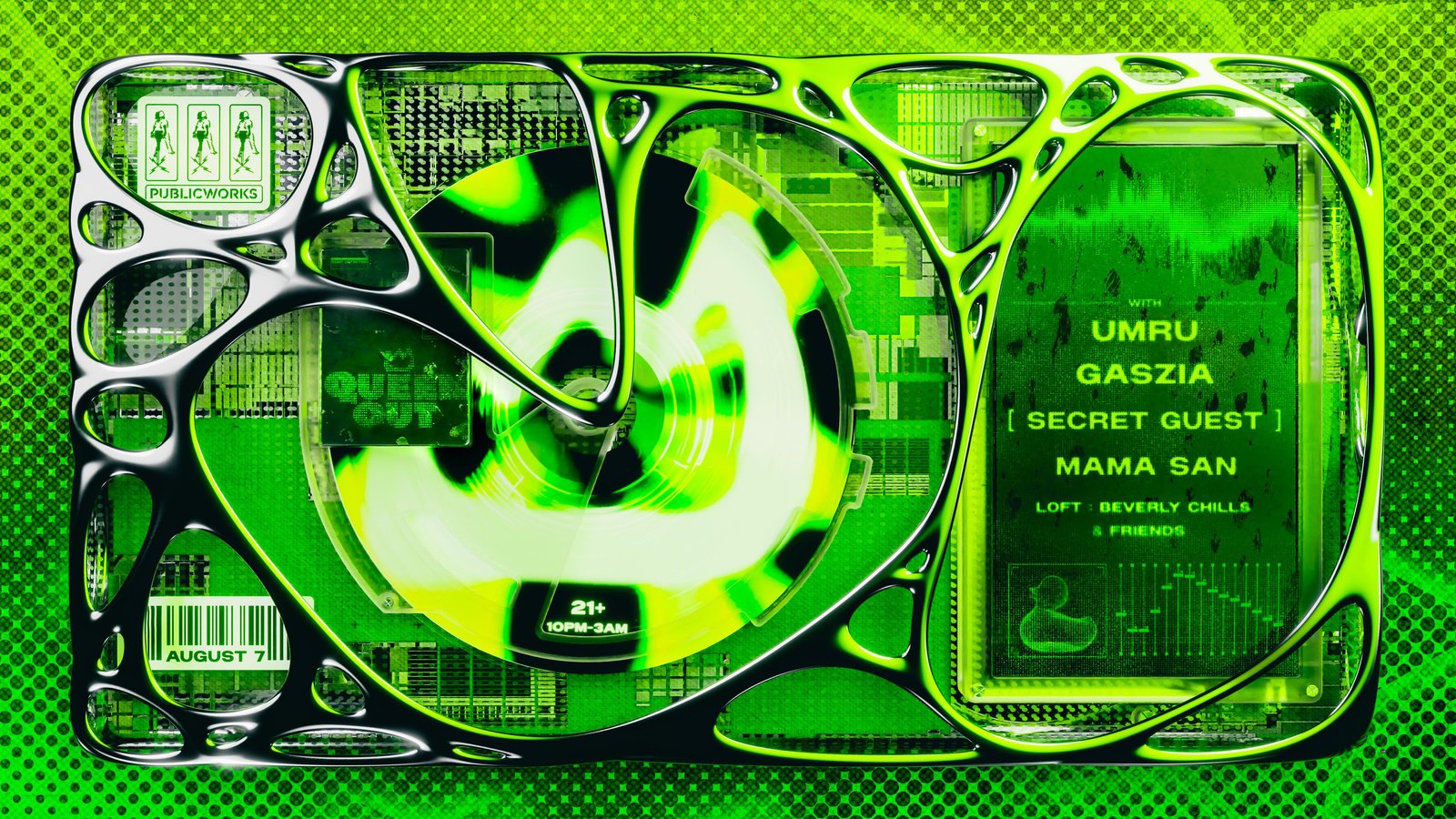 QUEEN OUT[SIDE LANDS]: Umru, Gaszia and Special Guest