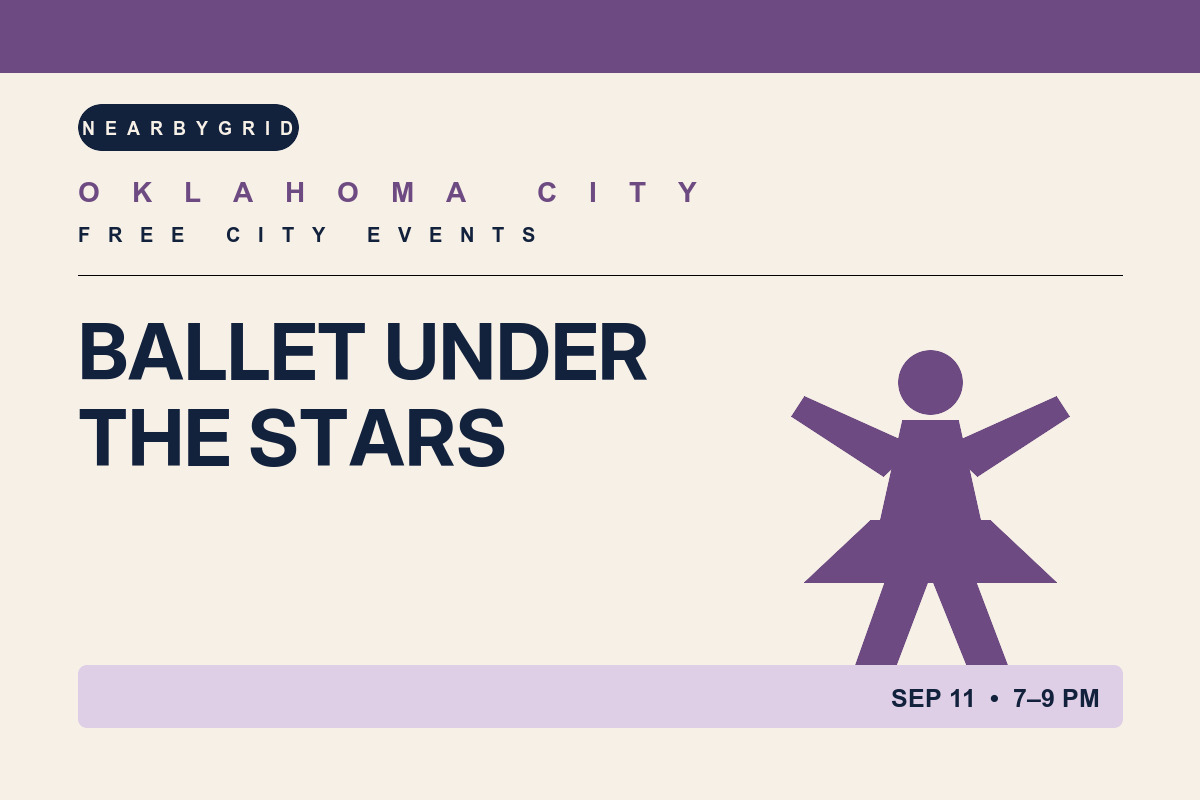 FREE Oklahoma City: Ballet Under the Stars