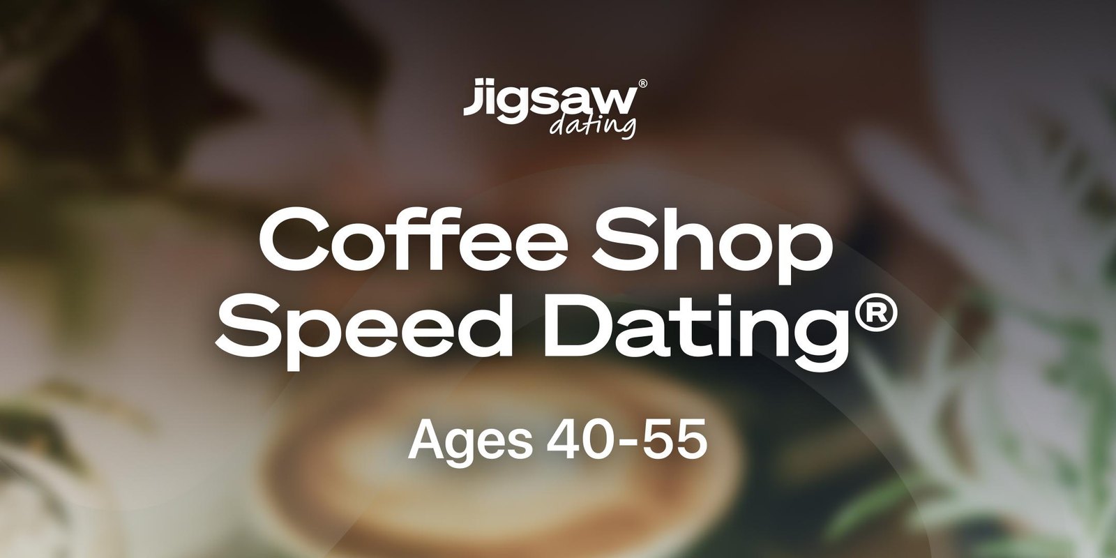 Raleigh Singles Event: Speed Dating (Ages 40-55) at Coffee Shop